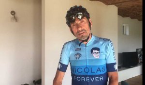 En mémoire de son fils happé par un train, il fera le Tour de France, deux jours avant les pros