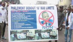 A Kinshasa, une manifestation contre le président de la Commission électorale dégénère