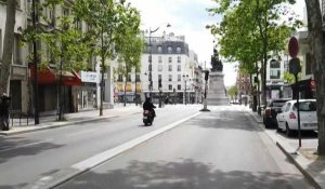 Caméra embarquée dans Paris confiné: balade dans le 17ème arrondissement