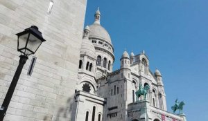 Caméra embarquée dans Paris confiné: balade dans le 18ème arrondissement