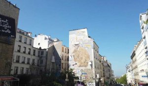 Caméra embarquée dans Paris confiné: balade dans le 20ème arrondissement