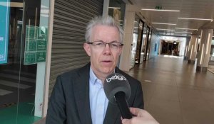 Dominique Michel de Comeos détaille les mesures Rue Neuve à Bruxelles