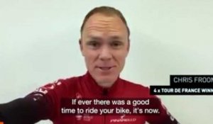 Tour de France - Chris Froome : "If ever there was good time to ride your bike, it's now !"