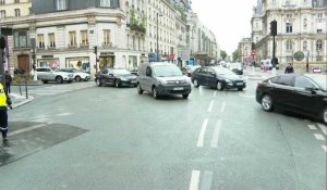 Déconfinement: images de la circulation à Paris