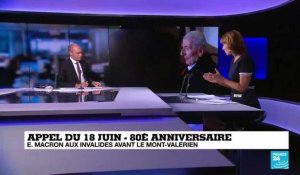 Appel du 18 juin 40 : Macron rencontre l'un des quatre derniers compagnons de la libération