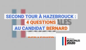 4 questions à Bernard Debaecker, candidat au second tour des municipales à Hazebrouck