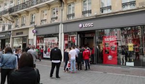 Ouverture de la nouvelle boutique du LOSC à Lille
