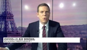 Covid-19 au Brésil : Bolsonaro responsable ?