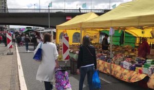   Déconfinement: réouverture partielle du marché de la Batte de Liège