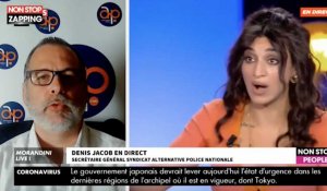 Morandi Live : Une plainte contre Camélia Jordana ? L'appel d'un syndicaliste policier à Christophe Castaner (vidéo)