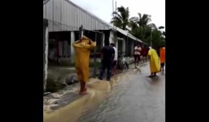 Etats-Unis: La tempête tropicale Cristobal s'est abattue sur la Louisiane