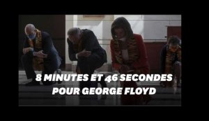 Les démocrates s'agenouillent pour George Floyd