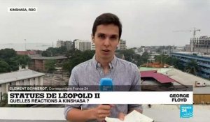 Déboulonnage des statues de Léopold II : quelles réactions à Kinshasa ?