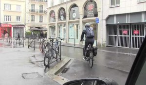 On a testé les nouvelles pistes cyclables à Rennes. Du bien et du moins bien!
