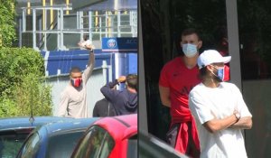 Football/PSG : Mbappé, Neymar et leurs coéquipiers arrivent au centre d'entraînement pour des tests physiques et médicaux