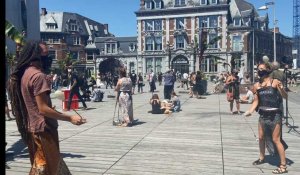 Manifestation du secteur culturel à Namur