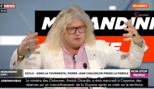 Pierre-Jean Chalençon en larmes sur CNews