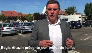 A St-Martin-Boulogne, le candidat Régis Altazin présente son projet de nouveau centre-ville