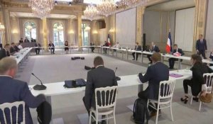 Emploi: Emmanuel Macron reçoit les partenaires sociaux à l'Elysée