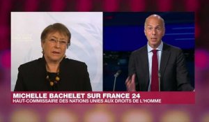 Des États "utilisent" la pandémie pour "menacer la société civile", met en garde Michelle Bachelet