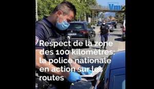 Respect de la zone des 100 kilomètres: la police nationale  en action sur les routes