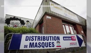 Arras : première distribution de masques aux habitants