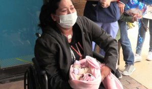 Coronavirus: après six semaines d'hospitalisation, une maman retrouve son nouveau-né