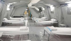 Coronavirus: l'Arabie saoudite implante un hôpital de campagne à La Mecque