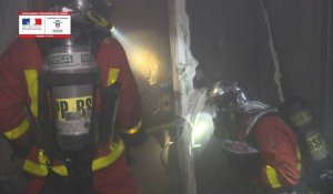 Incendie à Paris: un mort et deux blessés graves