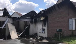 Le 7 juillet 2020, deux maisons mitoyennes sont détruites dans un incendie à La Gorgue, rue de Béthune.