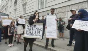 Autriche: manifestation devant l'ambassade de Russie après la mort d'un dissident tchétchène