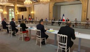 Tour du table du premier Conseil des ministres du gouvernement Castex