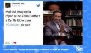 Clash entre Cyrille Eldin et Camille Crosnier de Quotidien : les internautes réagissent !