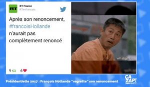 François Hollande regrette son renoncement : les internautes réagissent !