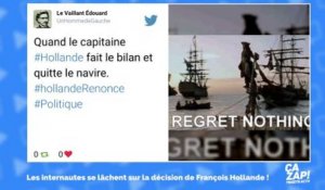 Renoncement de François Hollande : les internautes se lâchent !