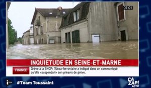 Inondations : scènes de désolation en Seine-et-Marne