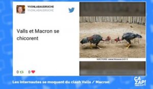 La colère de Valls contre Macron à l'Assemblée inspire les internautes !
