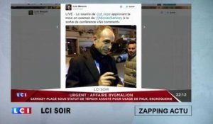 Le sourire de Jean-François Copé en apprenant la mise en examen de Nicolas Sarkozy