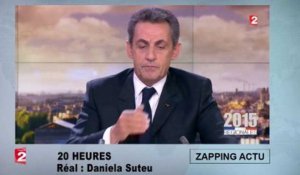"Passe-moi la salade, je t'envoie la rhubarbe !" : Nicolas Sarkozy s'est trompé d'expression !