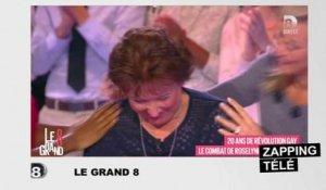 Roselyne Bachelot en larmes dans Le Grand 8