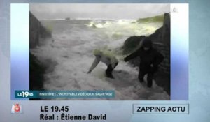 Tempête : la vidéo choc d'un couple qui a failli se noyer en Bretagne