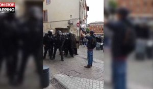 Gilets jaunes : Des policiers foncent sur un manifestant à Toulouse (vidéo)