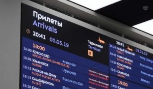 Vols annulés à l'aéroport de Moscou après un accident