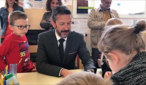 Fruges : le directeur académique en visite à l'école Danielle-Mitterrand pour annoncer une bonne nouvelle