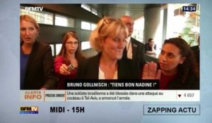 "Tiens bon Nadine !" : les encouragements de Bruno Gollnich à Nadine Morano