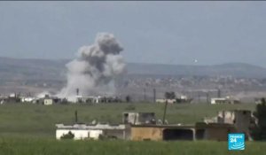 En Syrie, Idleb de nouveau bombardé par le régime, dernier bastion des forces jihadistes
