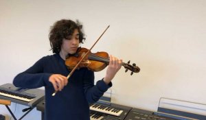 Le Mans. Bartu, un jeune prodige de 15 ans donnera un concert au violon et à la baguette