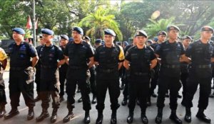 Jakarta sous haute sécurité après la réélection de Widodo (2)