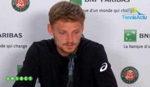 Roland-Garros 2019 - David Goffin s'est (enfin) rassuré lors de son 1er tour dimanche à Roland-Garros