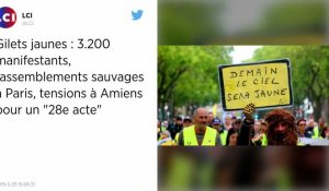 Gilets jaunes. Plus de 1 200 manifestants à Amiens pour « aller chercher Macron chez lui »